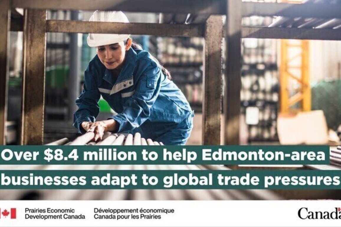 Government of Canada helping Edmonton-area businesses modernize operations and increase sales