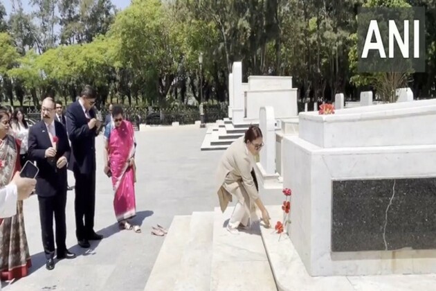 All-party delegation led by Baijayant Panda pays tribute to Emir Abdelkader in Algeria