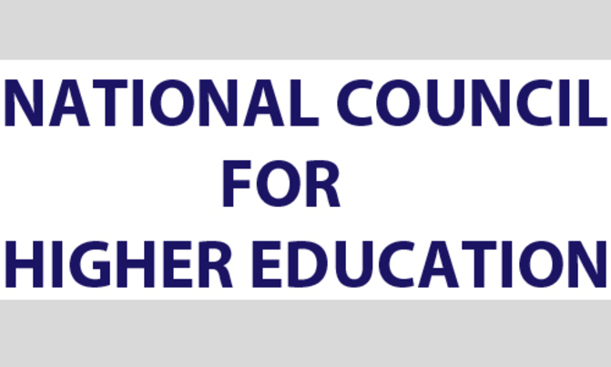 Notice from National Council for Higher Education Notice from National Council for Higher Education