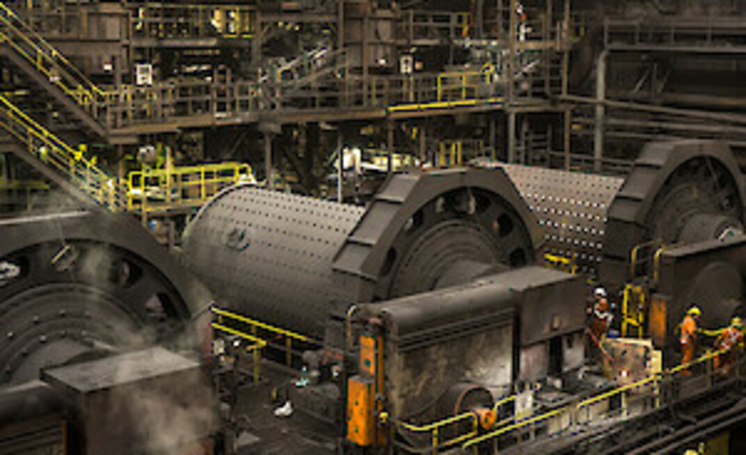 Ball mills at Labrador West Credit: IOC