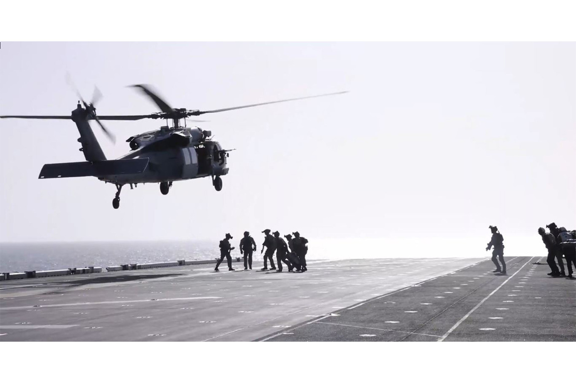 "Present, vigilant, ready", says US Central Command as naval blockade continues against Iran