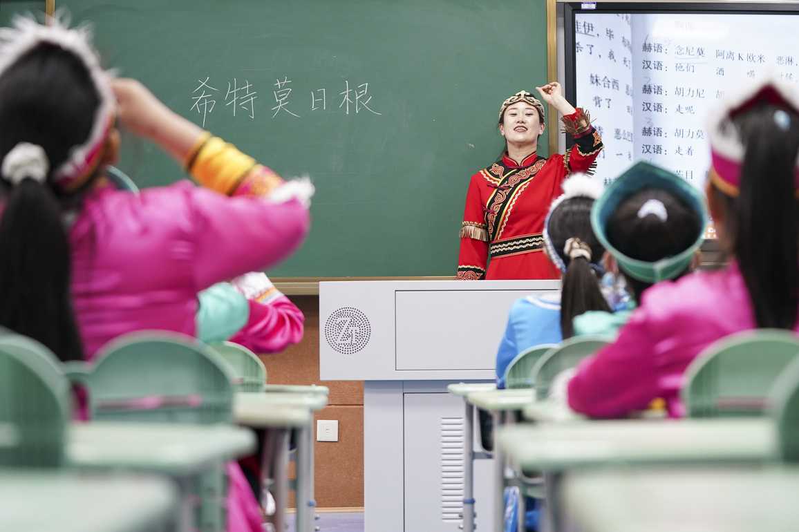 CHINA-HEILONGJIANG-TONGJIANG-HEZHE ETHNIC GROUP-INTANGIBLE CULTURAL HERITAGE (CN)