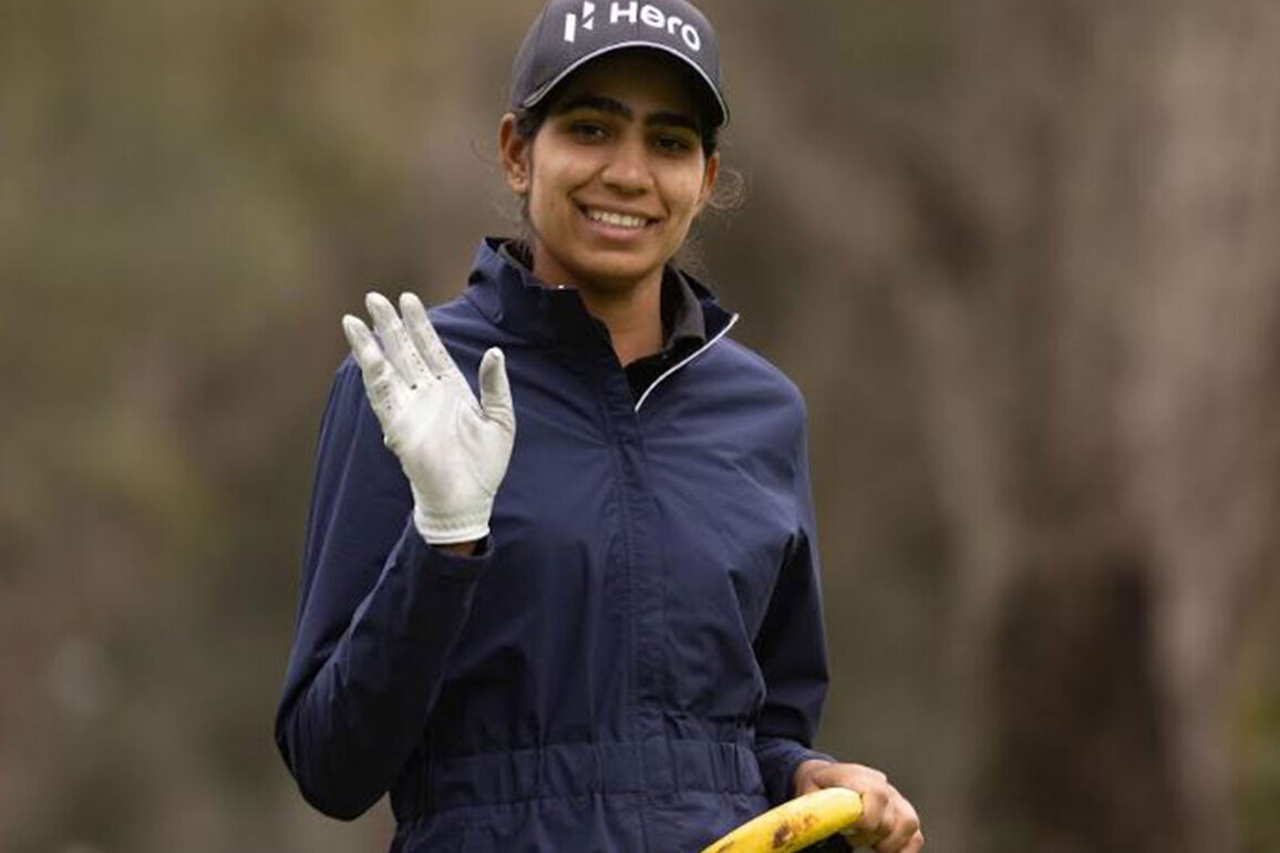 Strong start by Diksha Dagar at Jabra Ladies