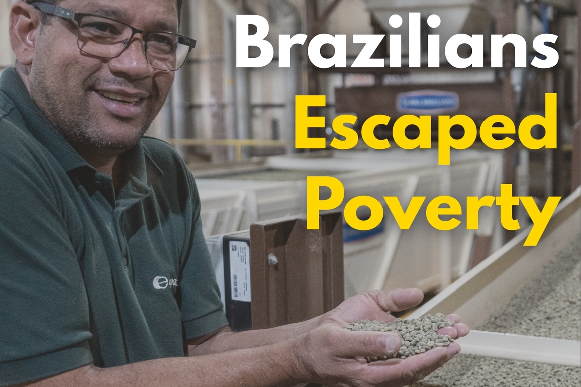Poster | In just two years, 17+ mln Brazilians escaped poverty