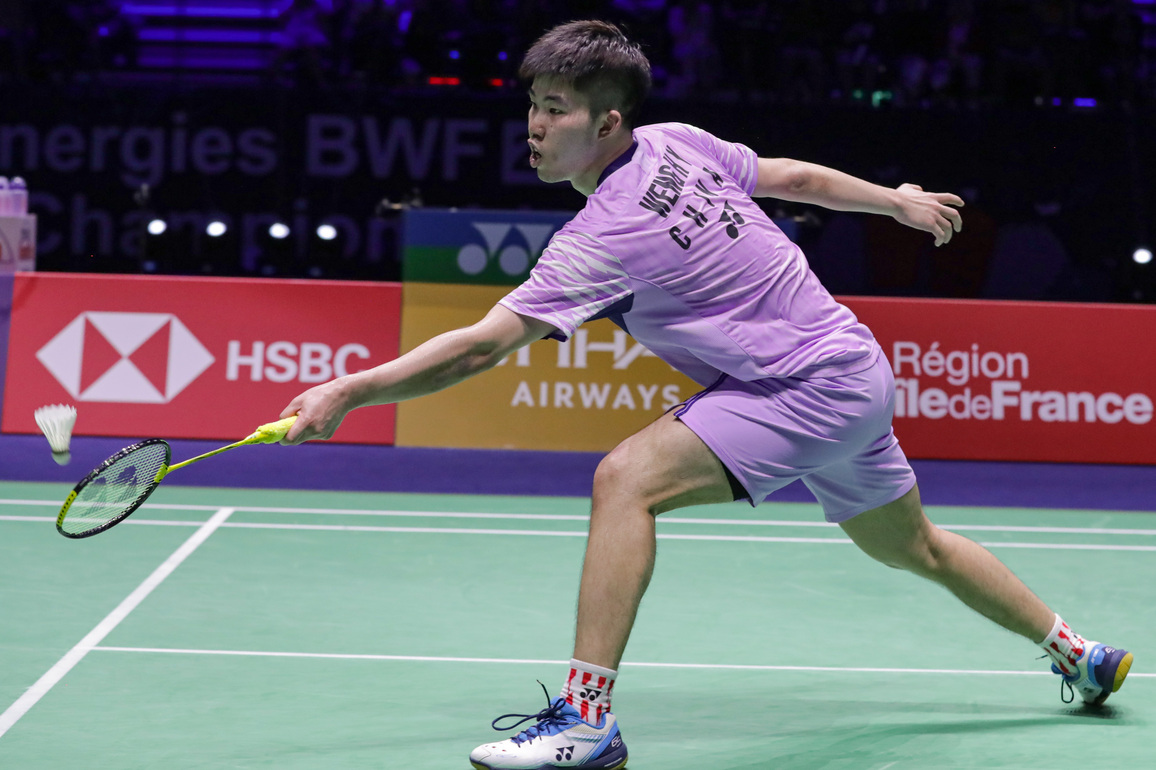 (SP)FRANCE-PARIS-BADMINTON-WORLD CHAMPIONSHIP-MEN'S SINGLES-QUARTER FINALS