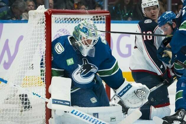 Brock Boeser's goal helps Canucks outlast Blue Jackets