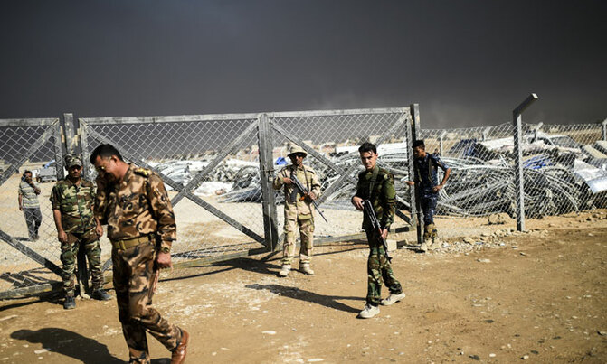 Iraq forces launch operation to cut Mosul off from Syria Iraq forces launch operation to cut Mosul off from Syria