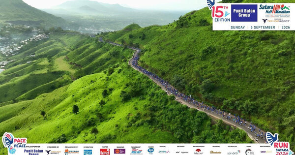 Satara comes alive for the milestone 15th edition of Punit Balan Group Satara Hill Half Marathon powered by TechnoSport