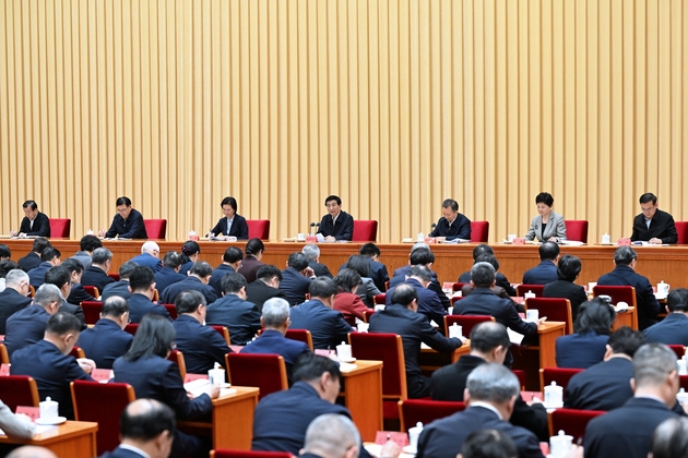 CHINA-BEIJING-WANG HUNING-UNITED FRONT WORK-CONFERENCE (CN)
