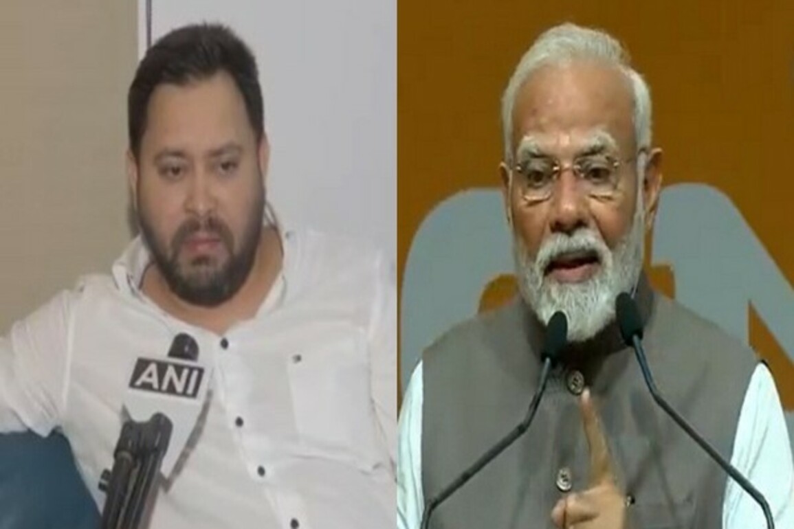 Analyse your speeches, you will be full of embarrassment: Tejashwi Yadav slams PM Modi ahead of his Saran visit