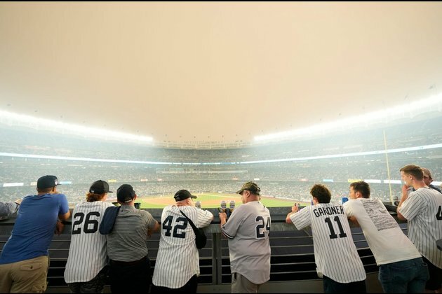 Air quality forces Phillies, Yankees to postpone games
