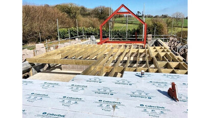"CaberDek flooring does exactly what it needs to!" says Apache Carpentry