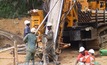 Drilling at Wa in Ghana