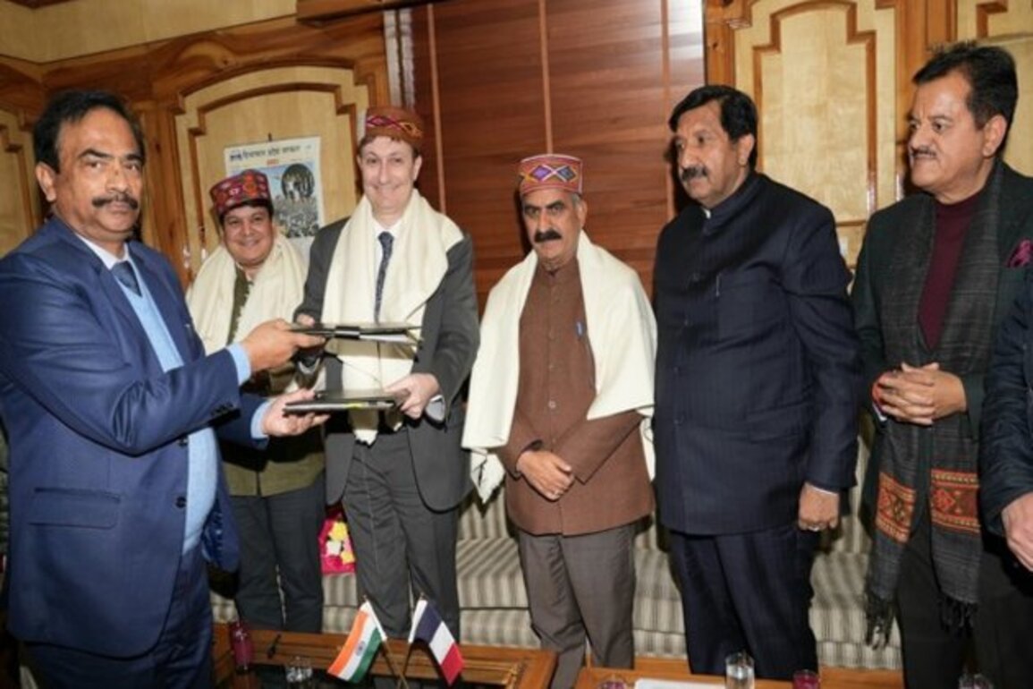 HP signs MoU with French Agency to improve drinking water, sanitation services in 5 towns