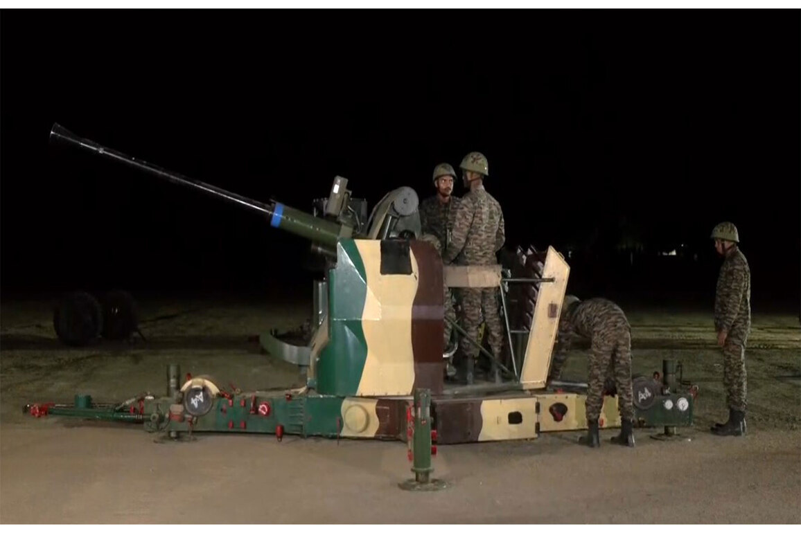 Gujarat: Indian Army's Air Defence regiment showcases L70 guns to mark first anniversary of Operation Sindoor