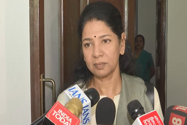 "Will present India's truth on terrorism to global community," says DMK's Kanimozhi as she leads delegatoin on five nation outreach visit