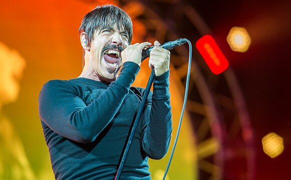 Red Hot Chili Peppers lead vocalist Anthony Kiedis Credit:Wikimedia Commons