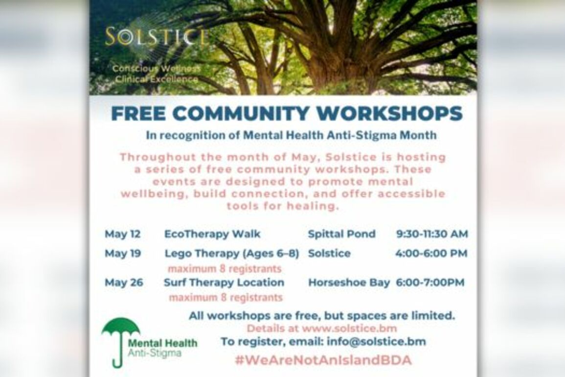 Solstice To Host Free Mental Health Workshops
