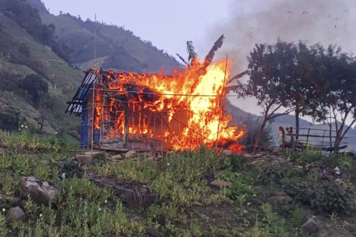 Manipur: Assam Rifles destroys illegal Poppy fields cultivation spanning 40 acres in Kangpokpi District