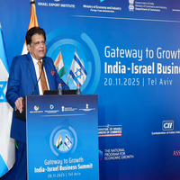 "India and Israel have to work together to eliminate terrorism": Piyush Goyal at India-Israel Business summit