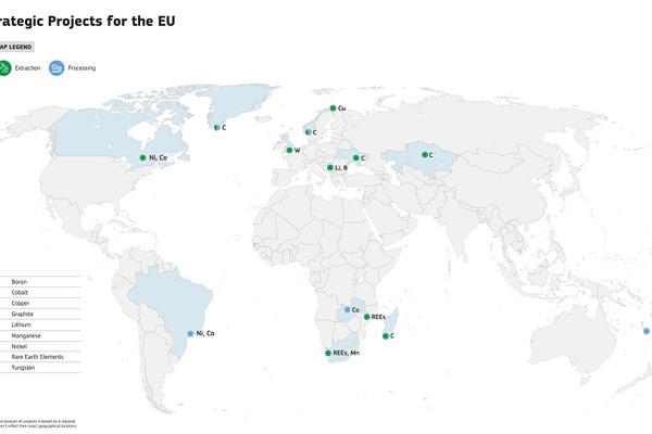 EU adds 13 'non-EU' projects to strategic list