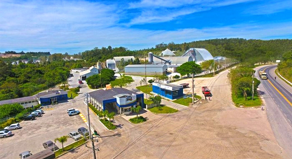 Planta de processamento de fosfato em Caçapava do Sul aguia três estradas fosfato pampafos