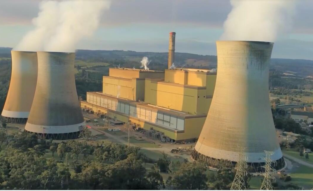 Yallourn power station in Victoria’s Latrobe Valley