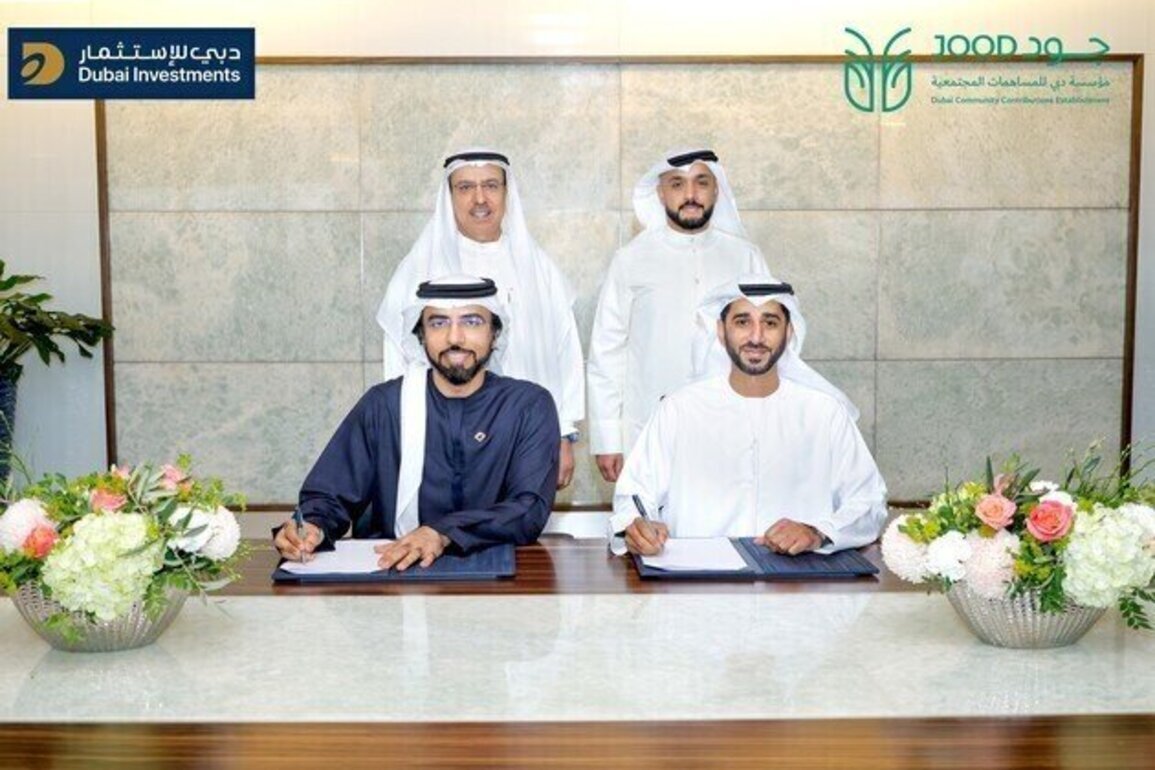Dubai Investments, JOOD sign MoU to advance community impact