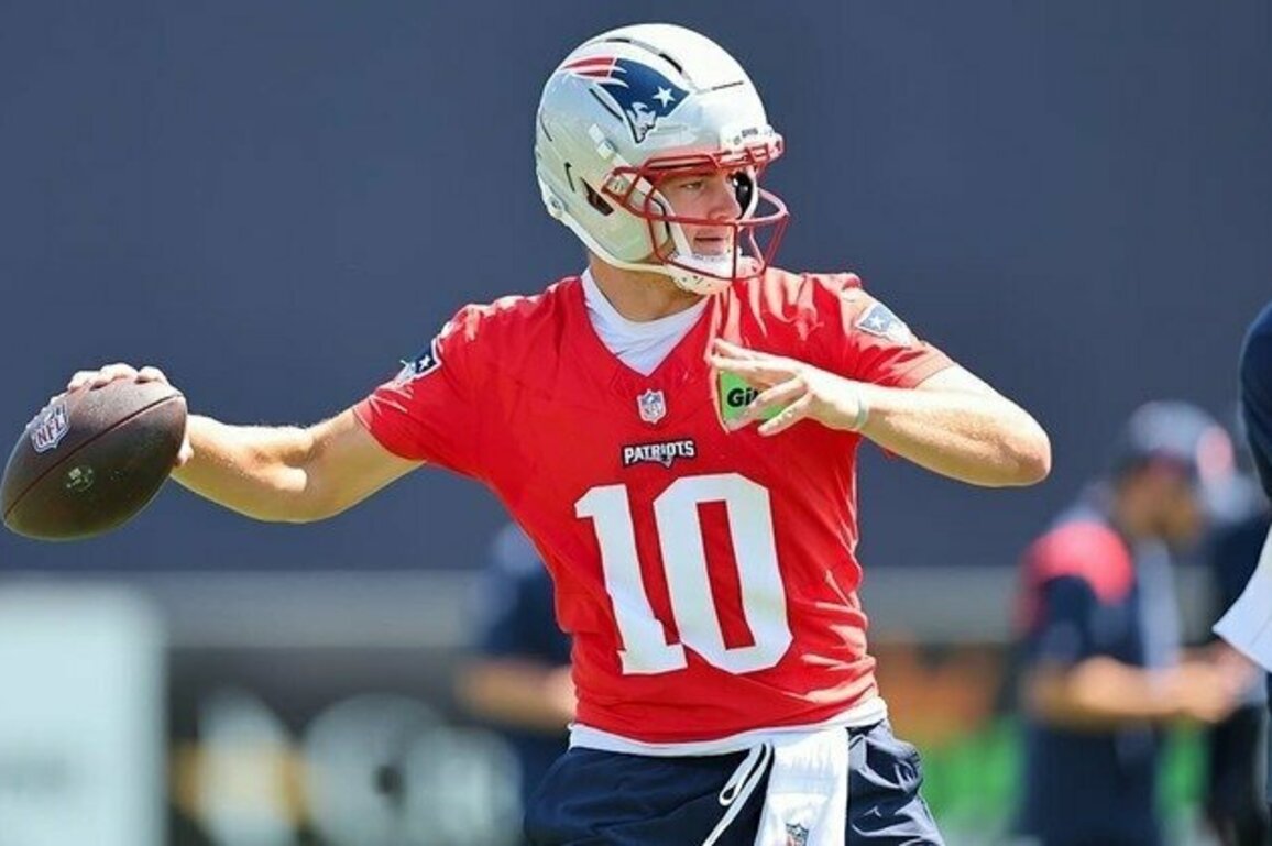 Drake Maye Discusses the Patriots First Day of Training Camp