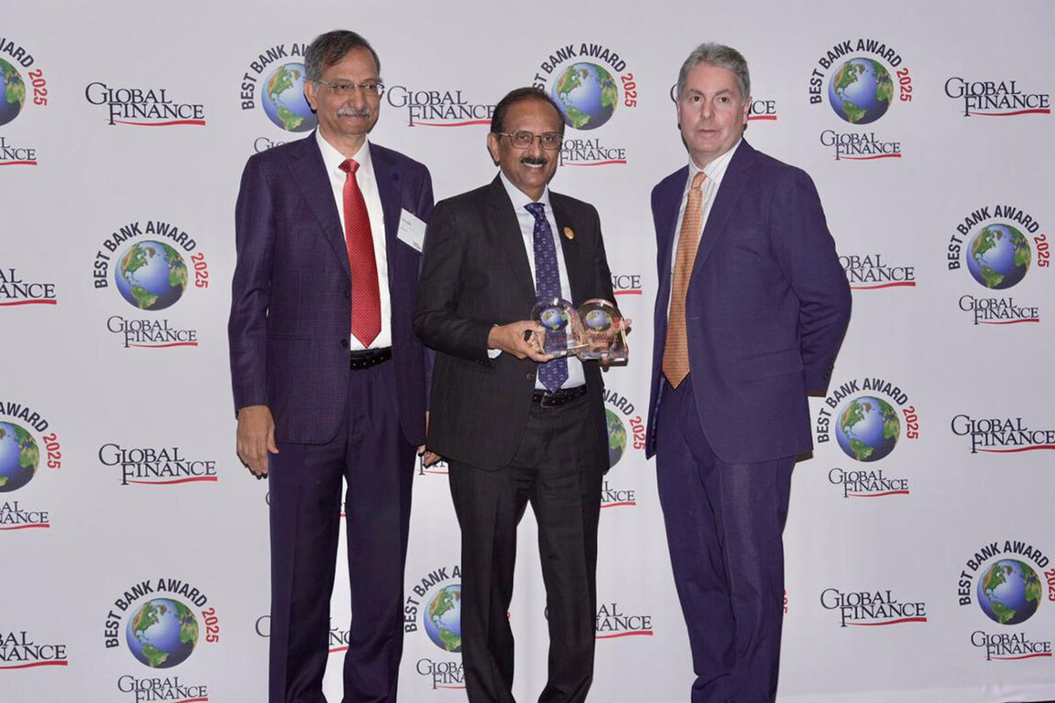 SBI receives 'World's Best Consumer Bank 2025' and 'Best Bank in India 2025' awards from Global Finance