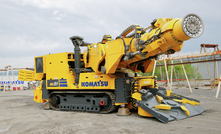  Komatsu and Hillgrove Resources have teamed up thanks to a South Australian state government grant to trial the new MC51 machine.