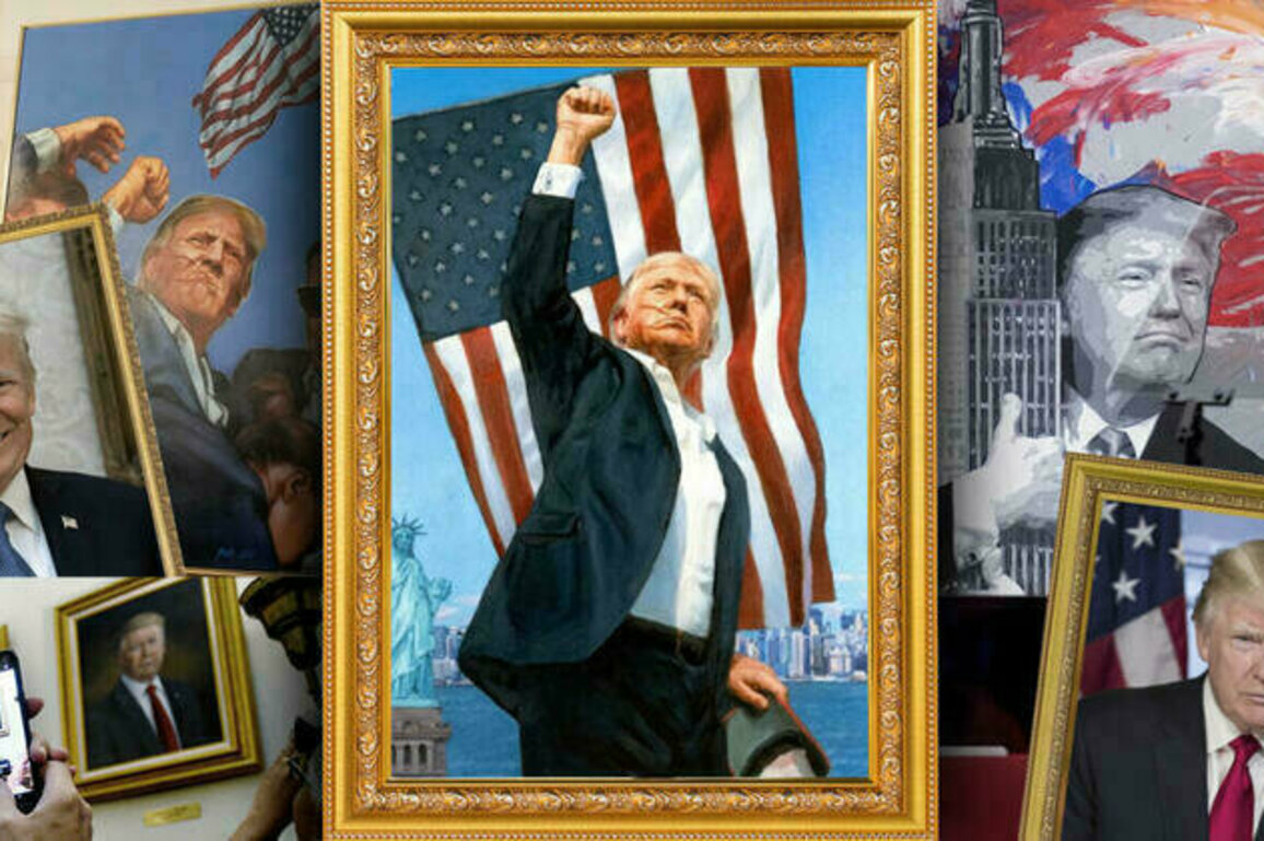 Putins gift of a Trump portrait plays to the vanity of a president