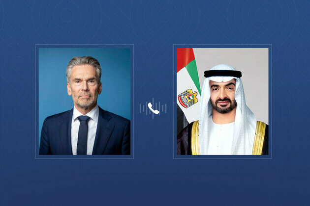 UAE President, Dutch Prime Minister discuss bilateral cooperation, regional developments