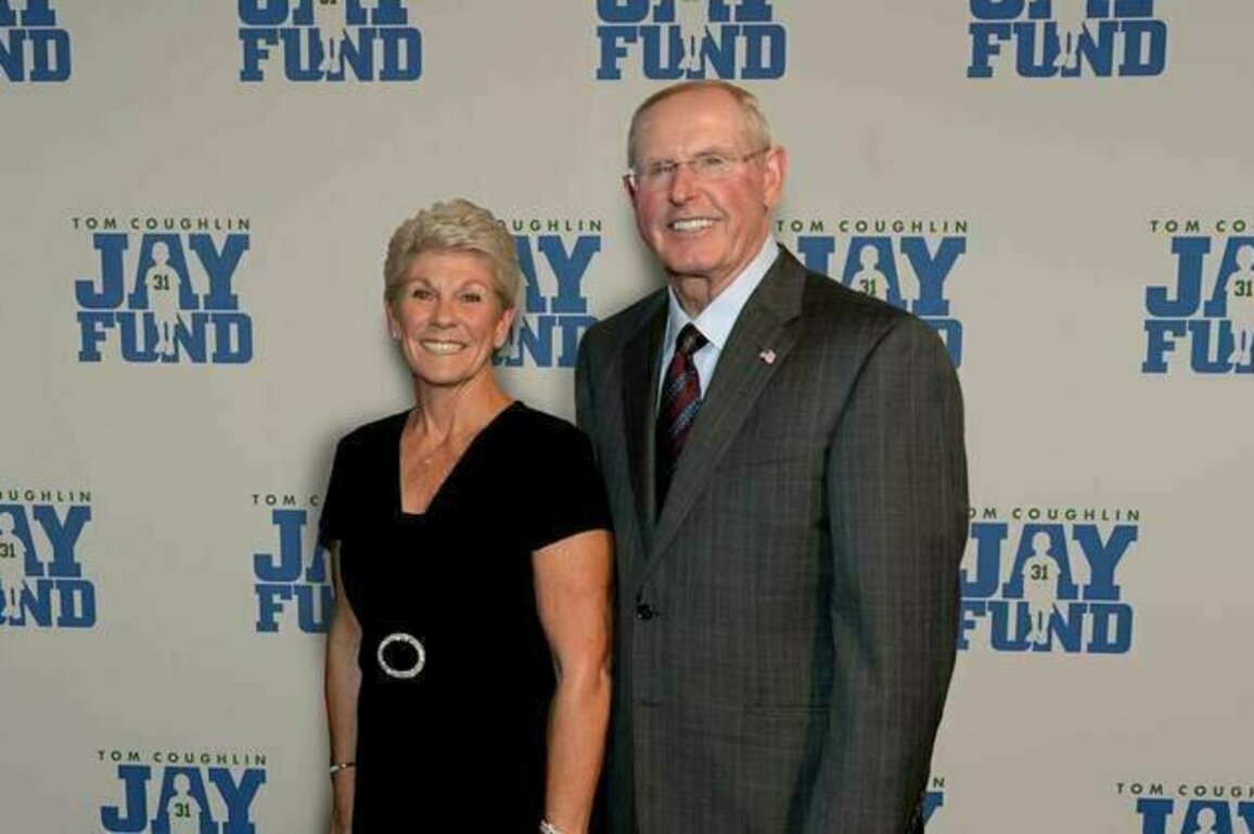 Coach Tom Coughlin announces Judy Coughlin Be the Light Award