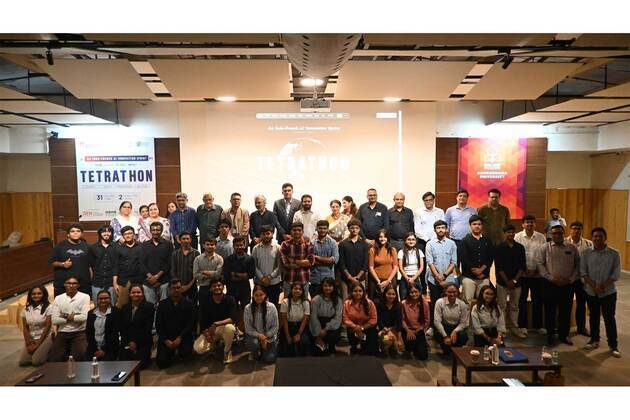 TetraTHON 2026 Concludes at Navrachana University, Celebrating AI Innovation and Indo-French Collaboration
