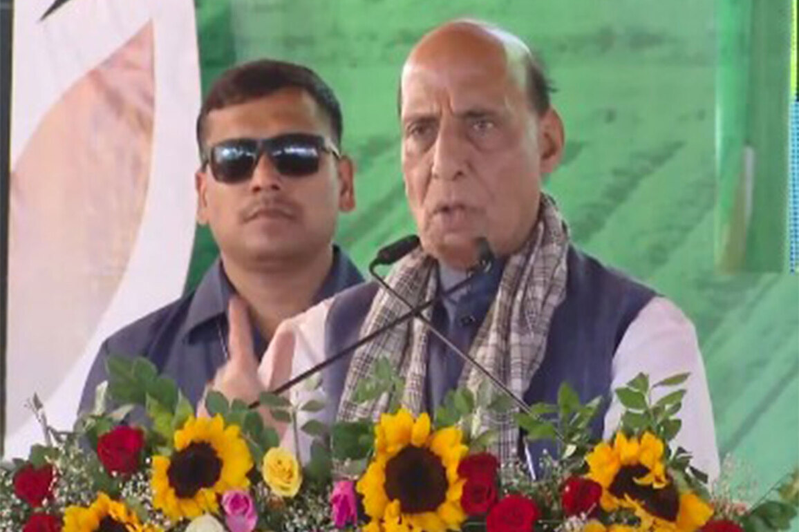 "Our govt always worked to ensure that every farmer receives support": Rajnath Singh at Unnat Krishi Mahotsav in MP