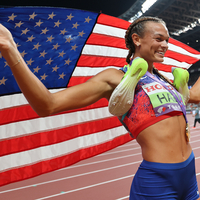 (SP)JAPAN-TOKYO-ATHLETICS-WORLD ATHLETICS CHAMPIONSHIPS-WOMEN'S HEPTATHLON-800M