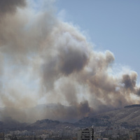 SYRIA-DAMASCUS-UNKNOWN FIRE