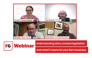 Watch our FREE webinar: Understanding dairy contract legislation and what it means for your farm business