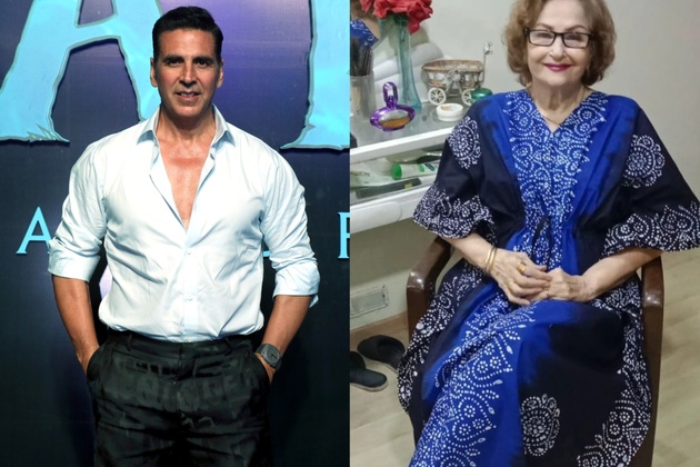 "I learnt at your feet...": Akshay Kumar pays tribute to his "first and forever guru" dancer-actor Madhumati