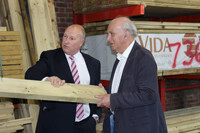 Cable praises success of Twickenham timber business