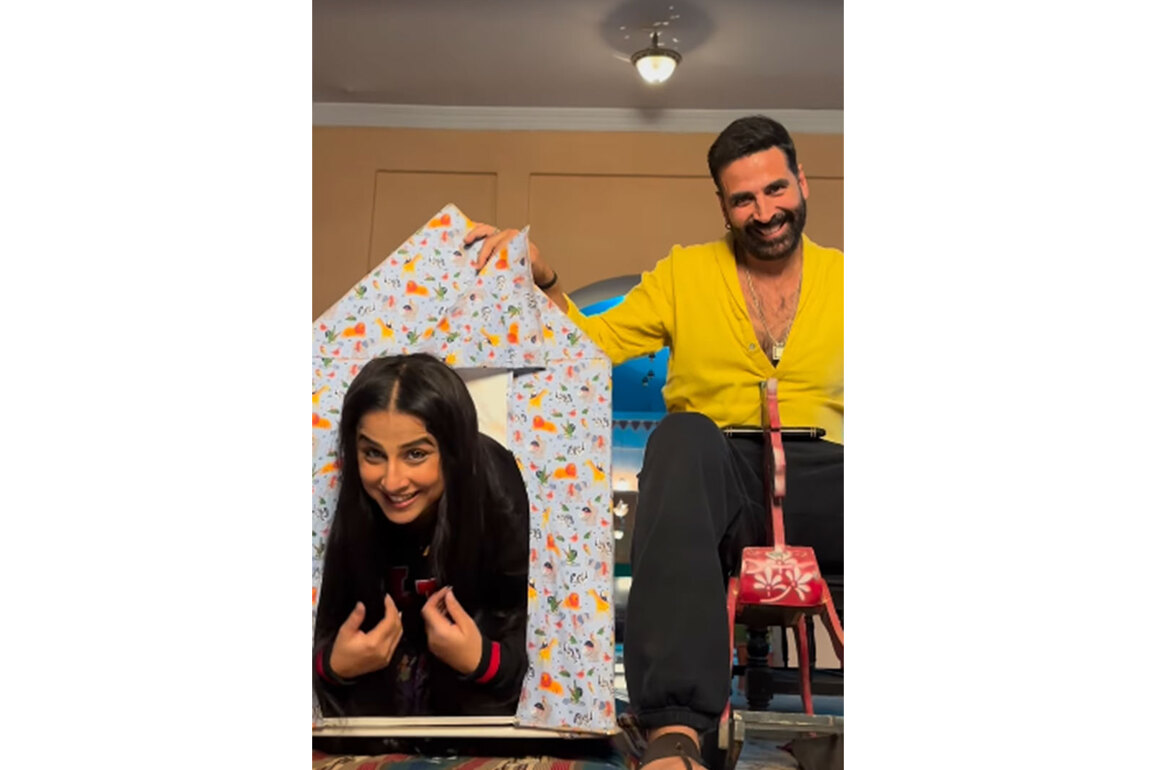 "Bhooth bhooth badhai": Akshay Kumar, Vidya Balan send special birthday wishes to 'Bhooth Bangla' director Priyadarshan