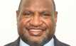 PNG PM James Marape is hoping Japan can back his LNG projects. Image courtesy of PNG PM's office.