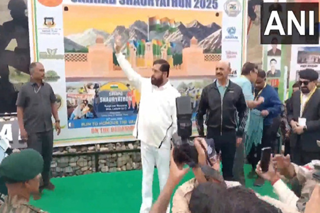 Sarhad Shauryathon flagged off at Kargil War Memorial