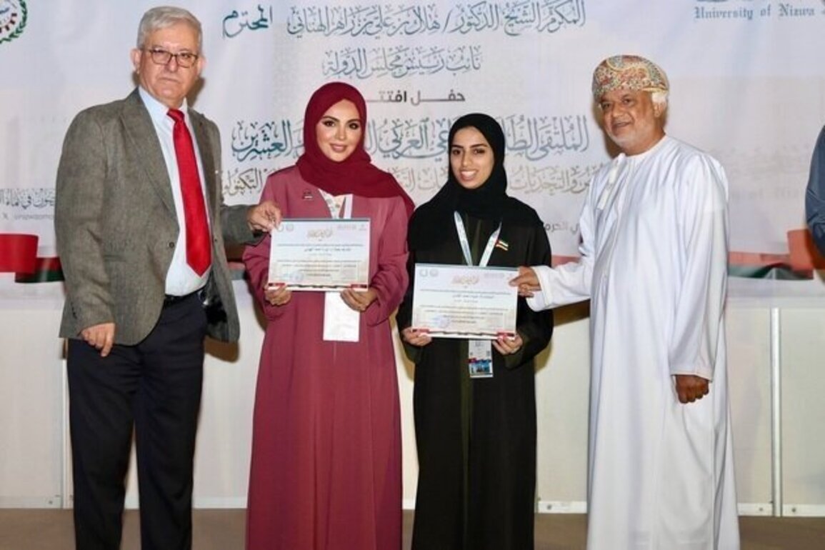 University of Sharjah shines at 26th Arab Students Creativity Forum in Oman
