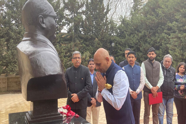 Ambedkar Jayanti commemorated at Indian Embassy in Azerbaijan with community tribute