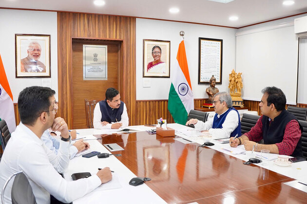 Pralhad Joshi discusses next course of action, reviews key initiatives of Education Ministry