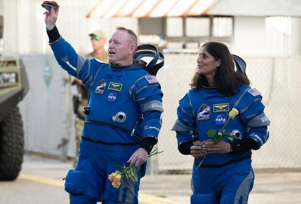 Stranded NASA astronauts return to Earth after over 9 months in space