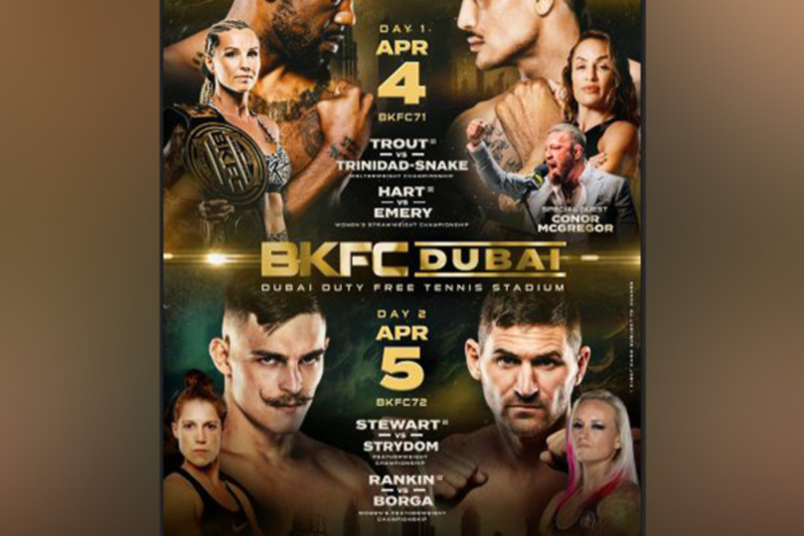 BKFC: Legendary Connor McGregor set for surprise appearance