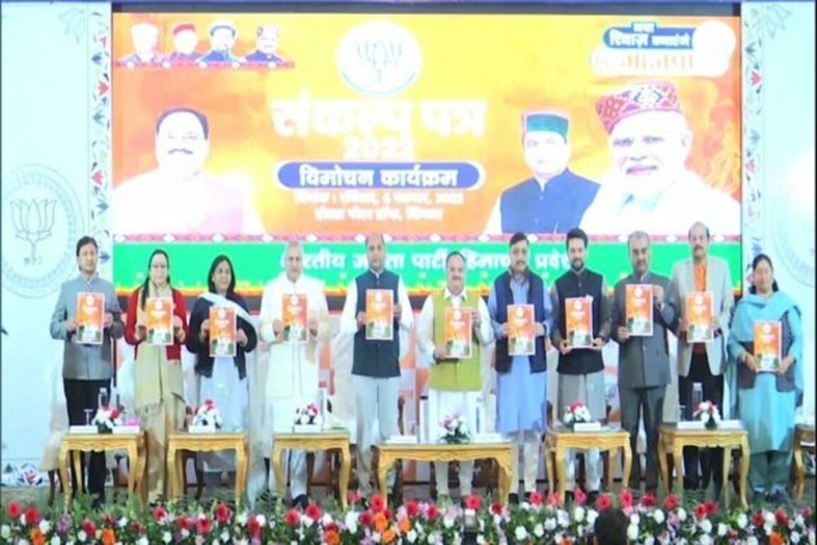 Nadda releases BJP's manifesto for Himachal Assembly polls, vows to stop "illegal usages" of Waqf properties, implement UCC